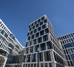 New buildings and housing at Anhalter Bahnhof, Berlin-Kreuzberg, Germany, Europe