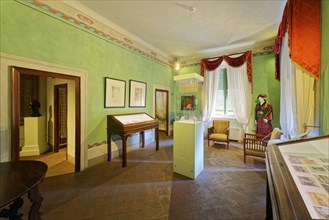 Exhibition room in the birthplace of the composer Giacomo Puccini, Casa Natale di Giacomo Puccini,