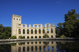 Park Sanssouci is part of the Potsdam palace park ensemble. Norman Tower and Round Temple