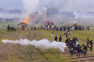 Re-enactment of the Battle of the Nations