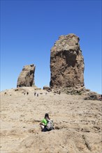 Roque Nublo in Parque Rural del Nublo, Las Palmas Province, Gran Canaria, Canary Islands, Spain,