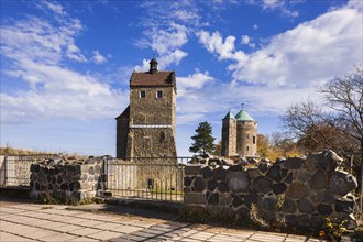 Stolpen Castle in autumn