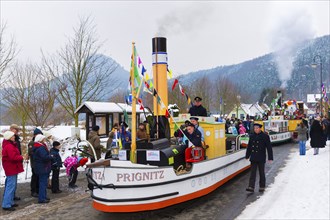 111th boatmen's carnival in Prossen