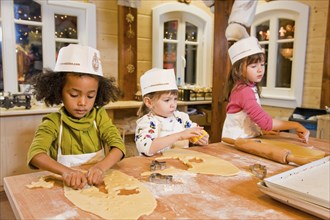 Children's bakery at the Striezelmarkt in Dresden