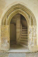 Altzella Monastery, Wendelstein and portal at the Convent House