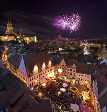 Meissen Fireworks for the Wine Festival