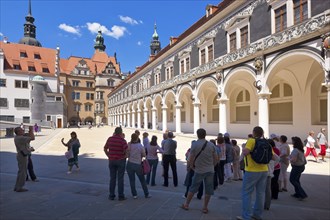 Stable courtyard of Dresden Castle