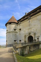 North Gate, Hellenstein Castle, historic building, fortification, castle complex, residence, spur