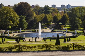 Sanssouci Palace, Royal Summer Palace with 18th century furniture and famous vineyard terraces