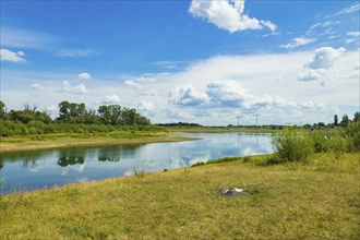 The Oberwartha reservoir was created by the largest earthen dam in Europe at the time when the