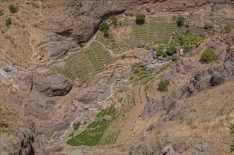 Mountain landscape of island San Antao. Cabo Verde. Africa