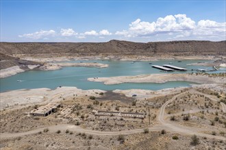 Truth or Consequences, New Mexico, The Elephant Butte reservoir on the Rio Grande holds water for