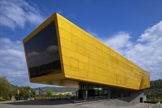 Striking modern visitor centre with astronomical exhibitions on the Bronze Age and digital