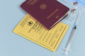 Concept for travel restrictions for people without corona virus vaccination with international