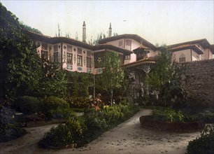 The Historical Harem, Bakhchi-Ssarai, Bakhchysaraj, Crimea, Ukraine, Russia, c. 1890, Historical,