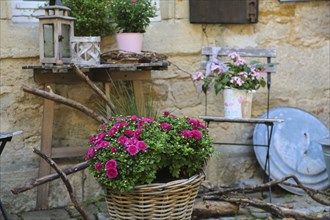 Gomaringen Castle, still life in front of the former bakehouse and washhouse, prison in the castle