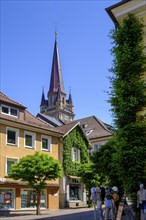 Minster Tower, Radolfzell, Baden-Württemberg, Germany, Europe