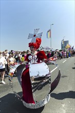 Drag Queen, Transvestite, Christopher Street Day, Cologne, North Rhine-Westphalia, Germany, Europe