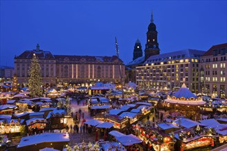 The Striezelmarkt, which has been held since 1434, is the oldest Christmas market in Germany and