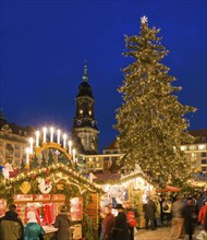 The Striezelmarkt, which has been held since 1434, is the oldest Christmas market in Germany and