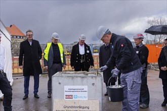 Laying of the foundation stone for the new administration centre