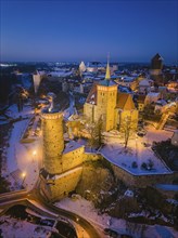 Old Town of Bautzen with Waterworks