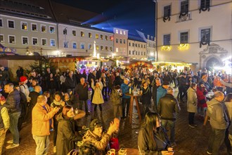 New Year's Eve party at the Canaletto Market in Pirna