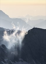 Dramatic mountain landscape, view from Hochkönig, Salzburger Land, Austria, Europe