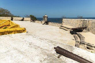 Spanish colonial military architecture, Fort San Jose el Alto, Campeche, State of Campeche, Mexico,