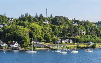 Oban Bay and Seafront, Oban, Argyll and Bute, Scotland, UK