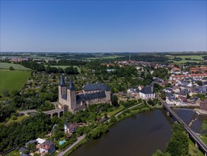 Rochlitz Castle with St. Peter's Church