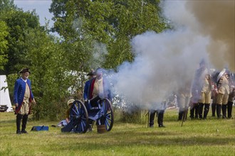 Battle reenactment