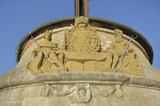 Coat of arms of Adam Friedrich von Seinsheim Prince-Bishop of Würzburg and Franconian patron saint