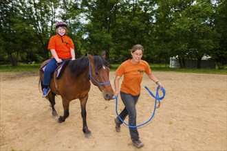 Curative riding on the Andershof farm