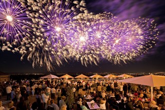 Fireworks for the 3rd Dresden Castle Night