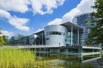 The Transparent Factory in Dresden is one of three production sites of Volkswagen Sachsen GmbH. The