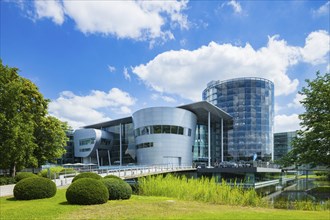 The Transparent Factory in Dresden is one of three production sites of Volkswagen Sachsen GmbH. The