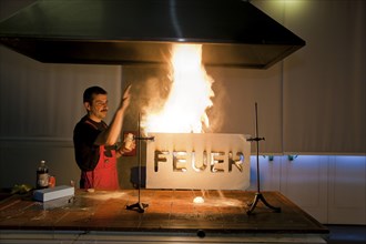 Fire Show in the Technical Collections