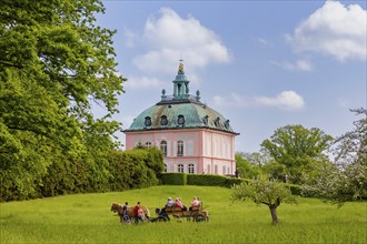 Pheasant Castle Moritzburg in Spring