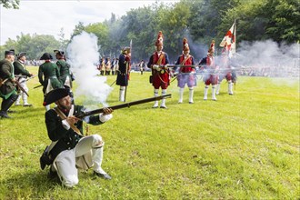 Battle reenactment