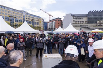 Laying of the foundation stone for the new administration centre