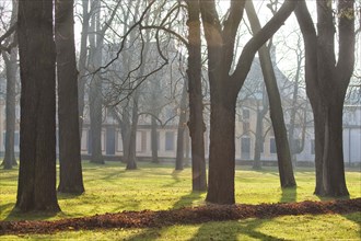 Pillnitz Palace Park Meadows at the Bergpalais