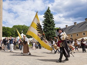 Königstein Fortress battle re-enactment