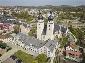 St. John's Church in Plauen is the main Protestant church in the city. The consecration document of