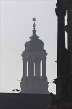 Dresden Lantern of the Church of Our Lady in the morning