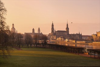 Dresden Sunrise on the Elbe