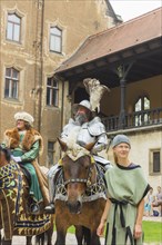 Family festival at Albrechtsburg Meissen on the occasion of the premiere of the Histopads. The