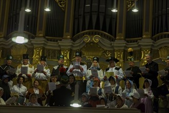 Club night shift in Freiberg at the Nikolaikirche concert and conference hall