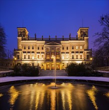 Albrechtsberg Castle in Winter