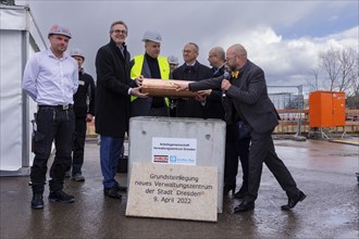 Laying of the foundation stone for the new administration centre